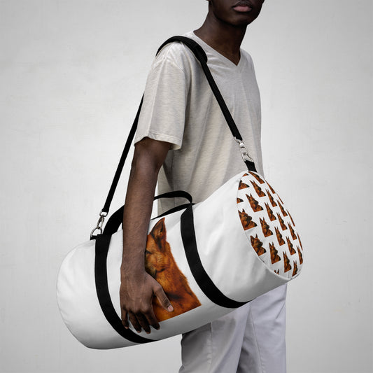 German Shepherd Head Duffel Bag