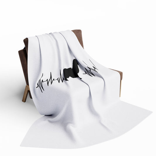 My Heart Beats For Aussies Arctic Fleece Blanket