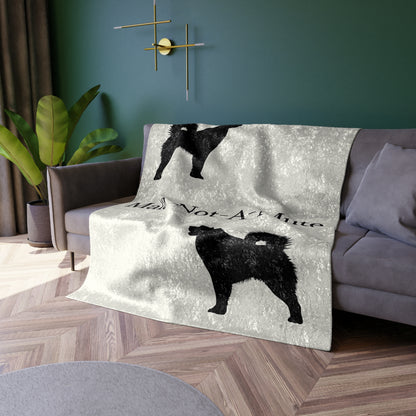 Mala-Not-A-Mute Crushed Velvet Blanket