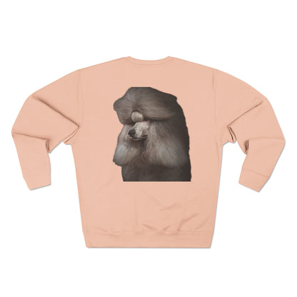 Poodle Head Unisex Crewneck Sweatshirt