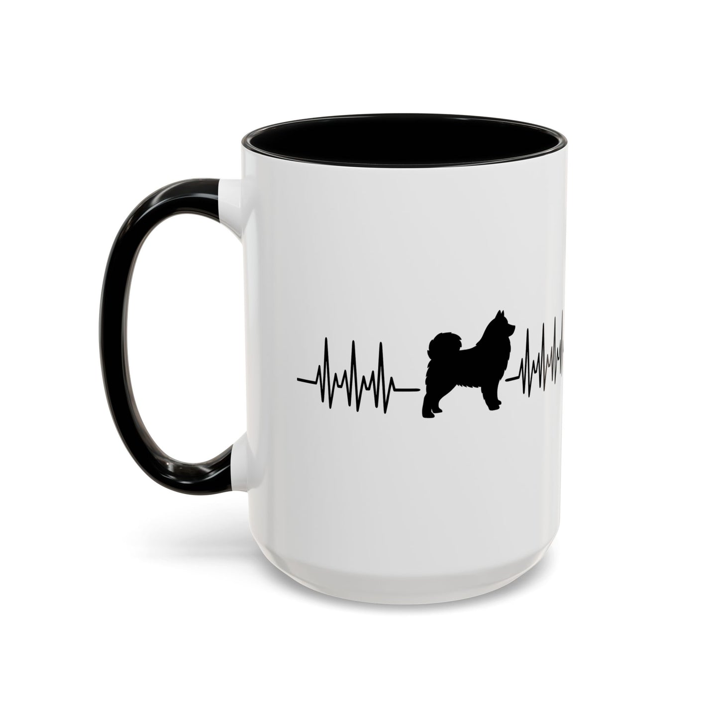 My Heart Beats For Samoyeds 2-Tone Coffee Mug