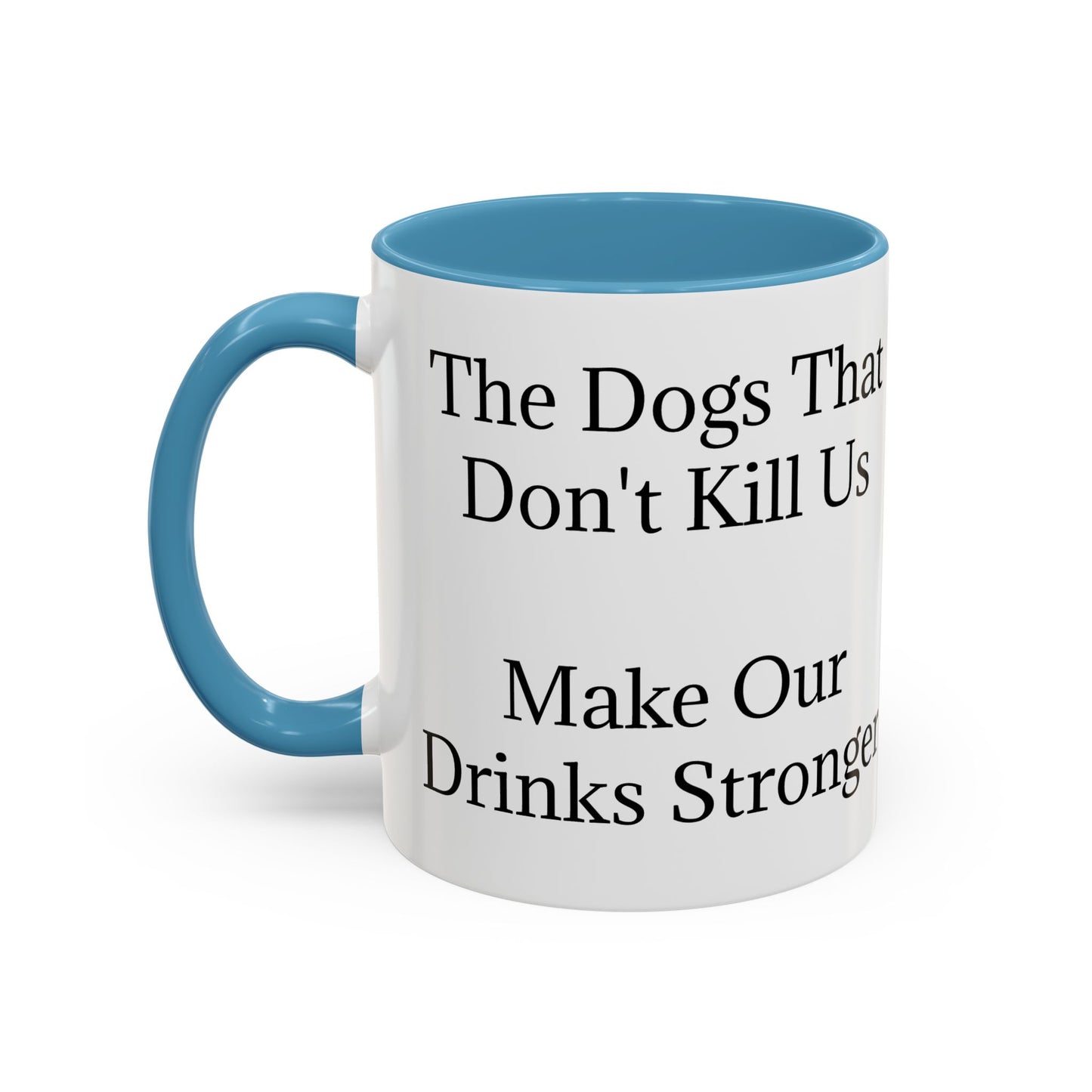 Drinks Stronger 2-Tone Coffee Mug