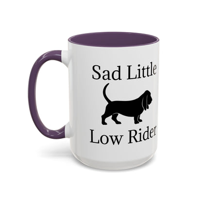 Sad Little Low Rider 2-Tone Coffee Mug