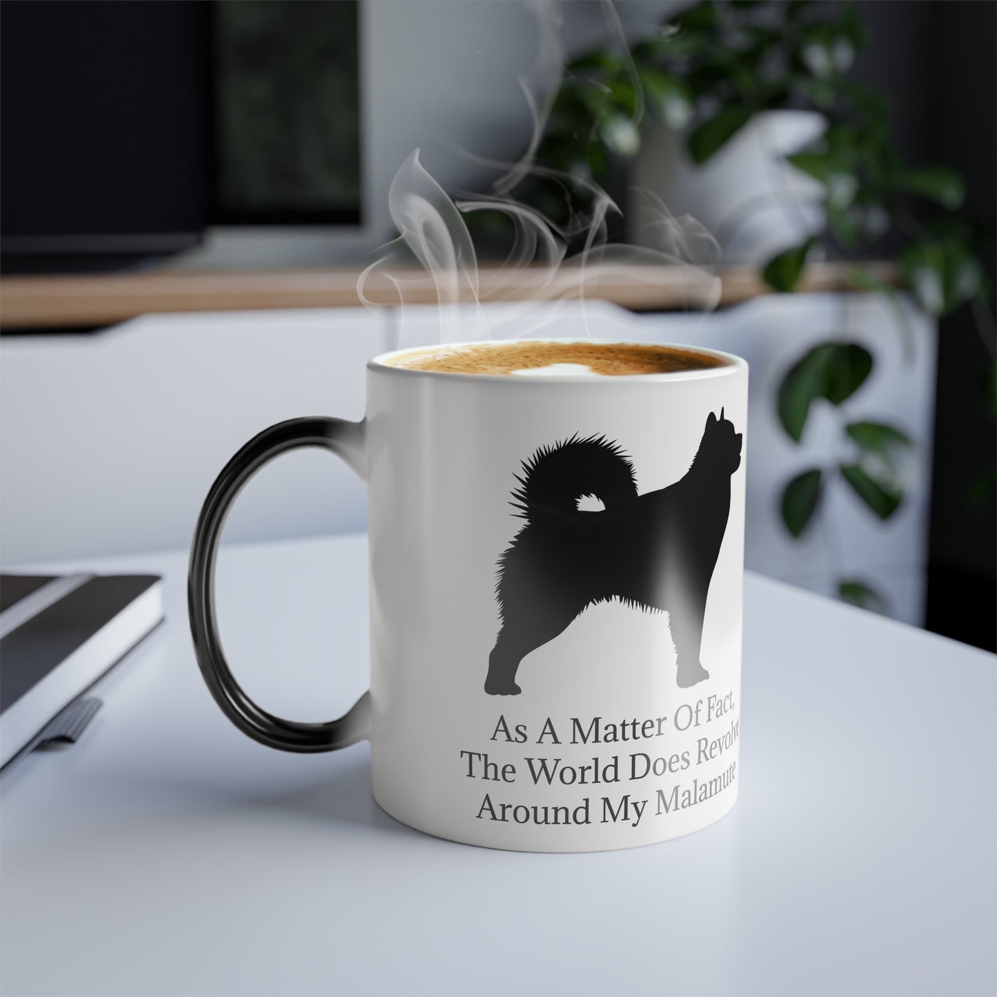 Matter Of Fact Malamute Color Changing Mug