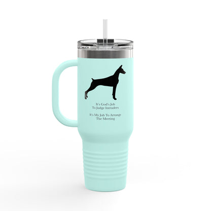 Arrange The Meeting Insulated Travel Mug