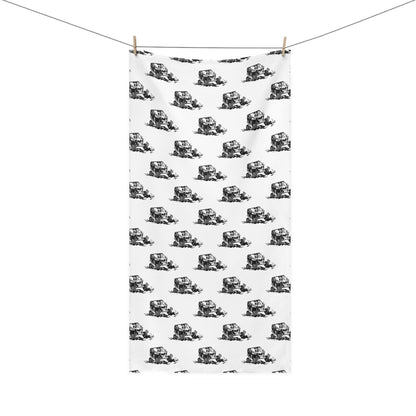 Slingin' Mud Side By Side Mink-Cotton  Beach Towel