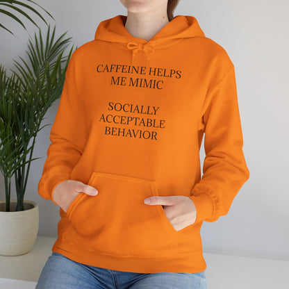 Socially Acceptable Unisex Hoodie
