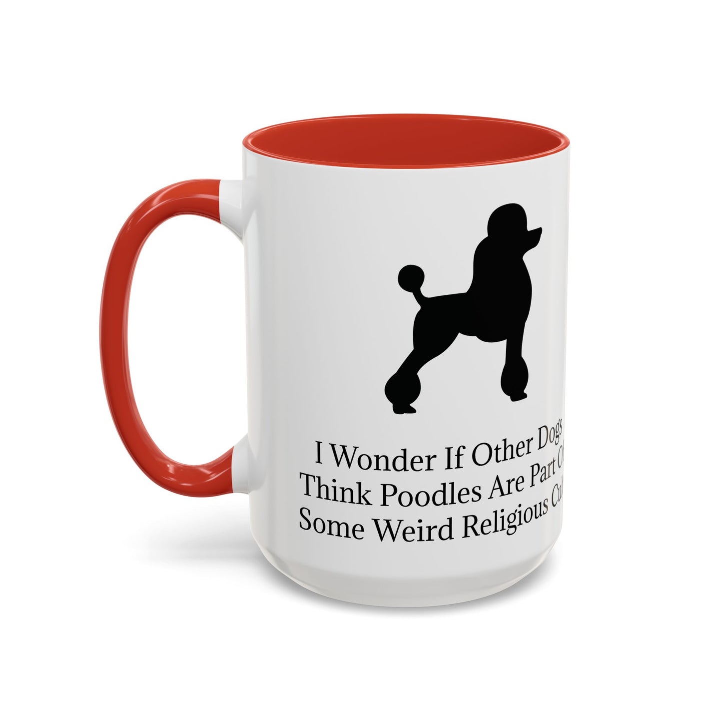 I Wonder 2-Tone Coffee Mug