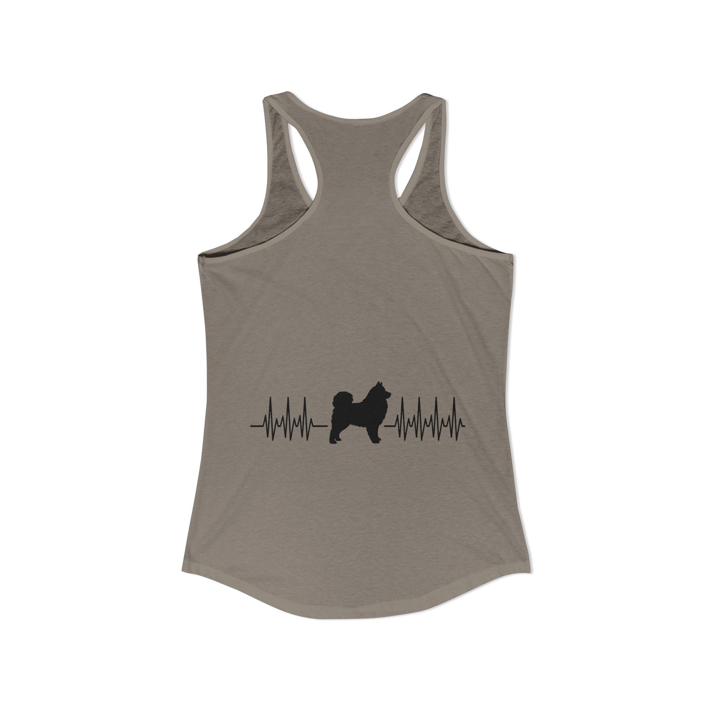 My Heart Beats For Samoyeds Women's Racerback Tank