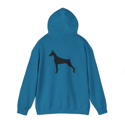 Doberman Silhouette Unisex Hoodie