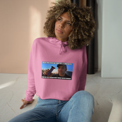 Hurricaney Women's Crop Hoodie