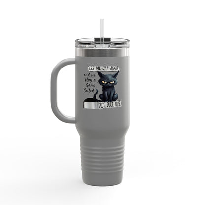 Duct, Duct, Tape Insulated Travel Mug