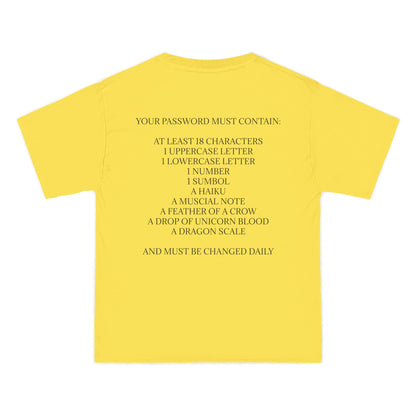 Password Men's Short-Sleeve Crewneck Tee