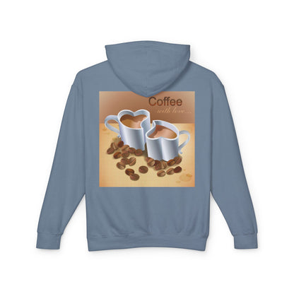 Coffee With Love Unisex Lightweight Hoodie