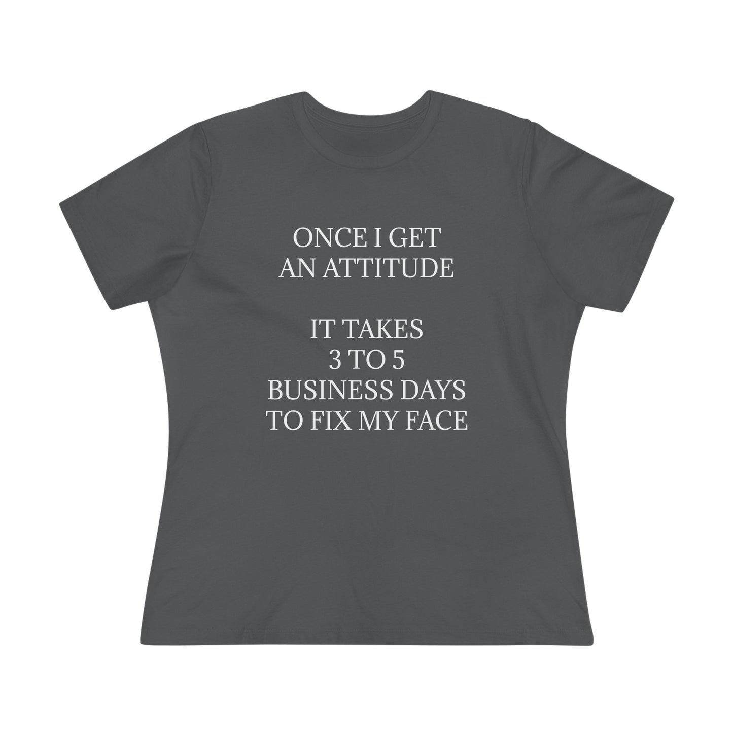 Fix My Face Women's Short Sleeve Crewneck Tee
