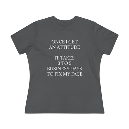Fix My Face Women's Short Sleeve Crewneck Tee