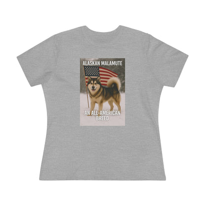 All-American Breed Women's Short Sleeve Crewneck Tee