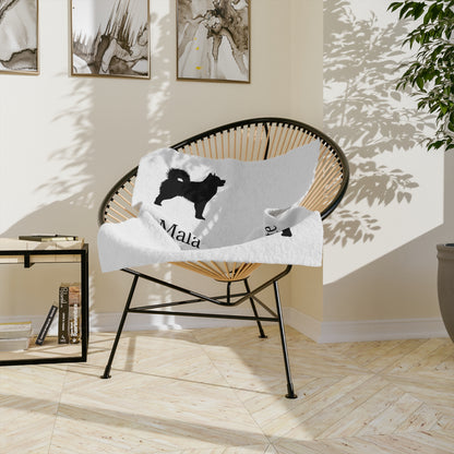 Mala-Not-A-Mute Velveteen Microfiber Blanket