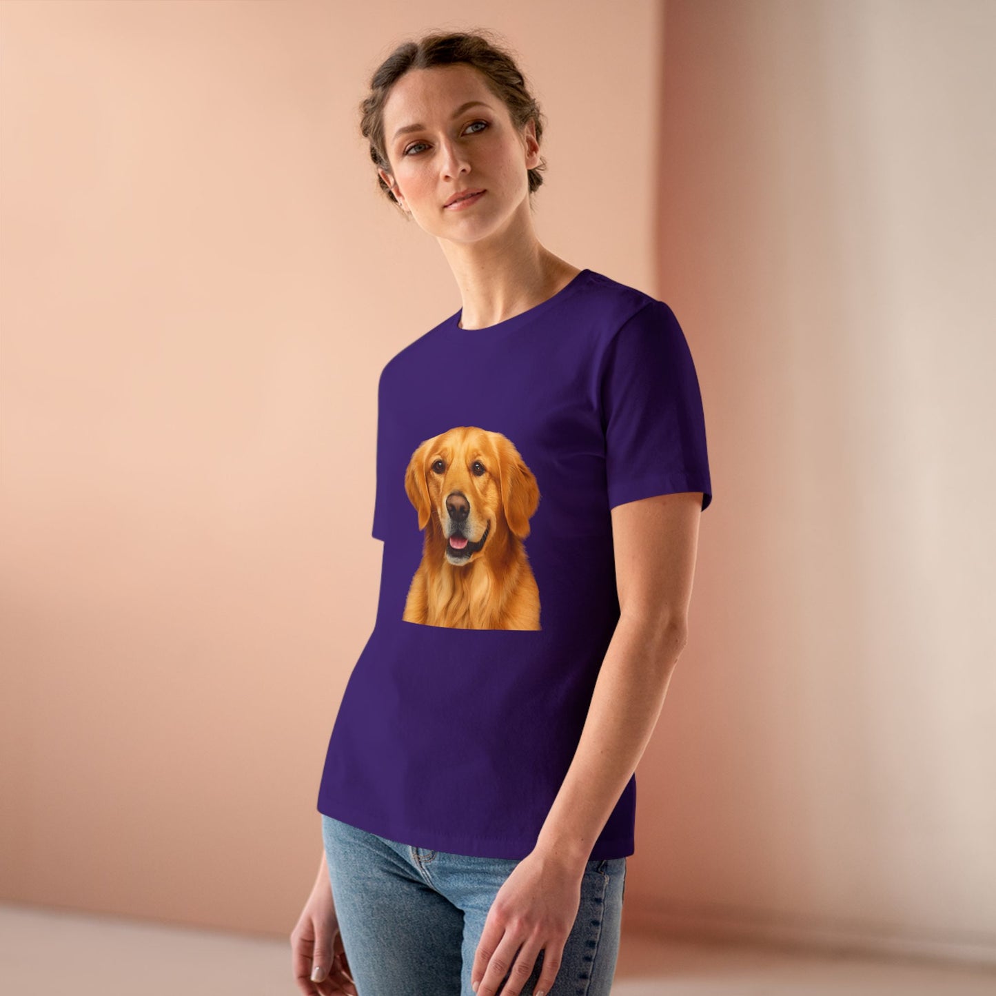 Golden Head Women's Short Sleeve Crewneck Tee