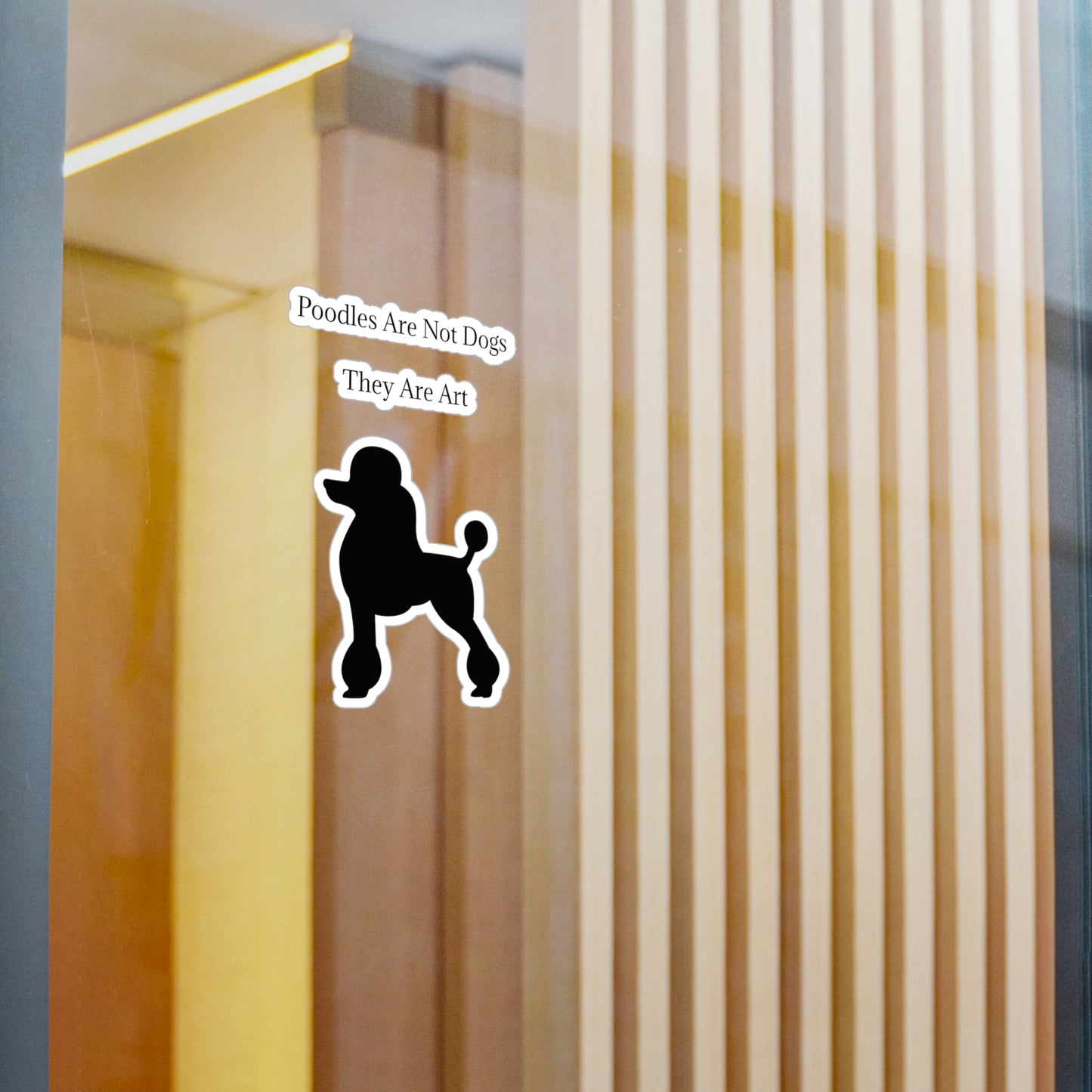 Not Dogs Vinyl Decal