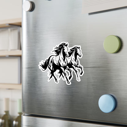 Horsin' Around Vinyl Decal