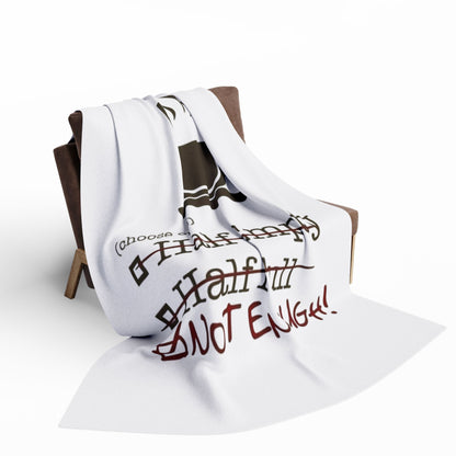 Not Enough Arctic Fleece Blanket