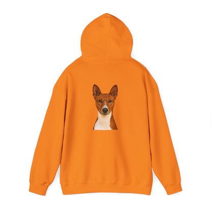 Basenji Head Unisex Hoodie