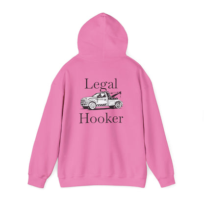 Legal H**ker Wheel Lift Tow Truck Unisex Hoodie