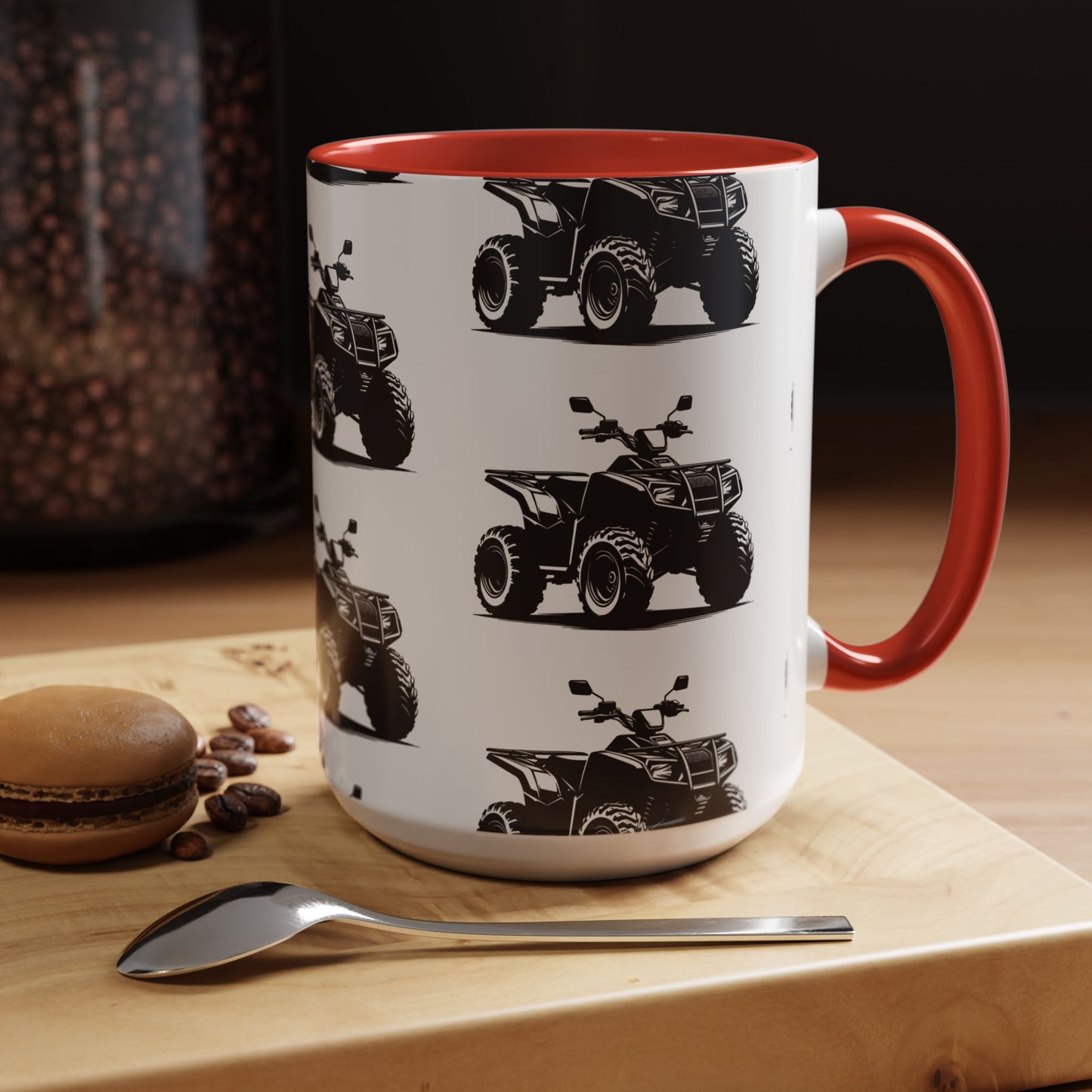 Off The Beaten Path Quad 2-Tone Coffee Mug