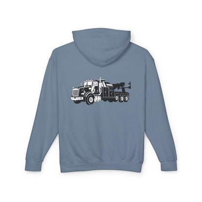 Heavy Tow Truck Unisex Lightweight Hoodie