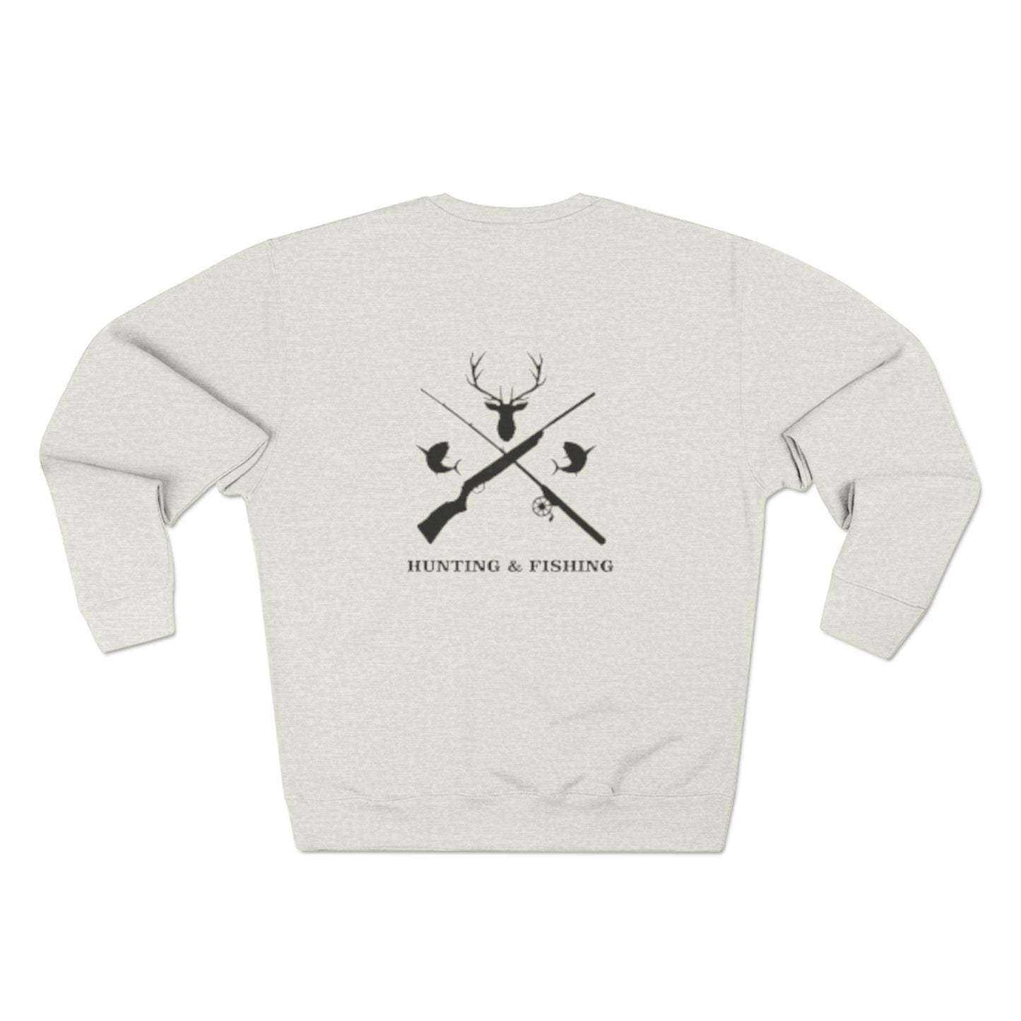 Hunting/Fishing Unisex Crewneck Sweatshirt