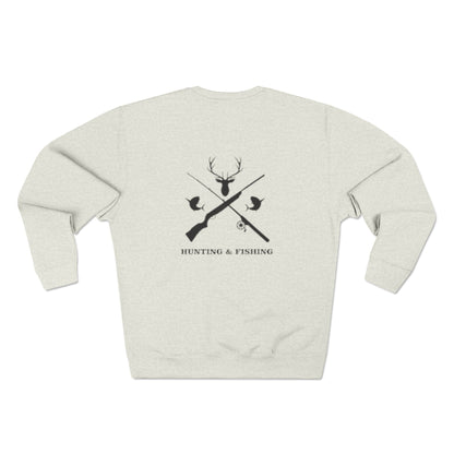 Hunting/Fishing Unisex Crewneck Sweatshirt