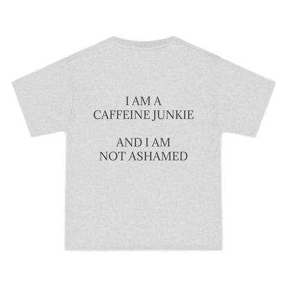 Caffeine Junkie Men's Short-Sleeve Crewneck Tee