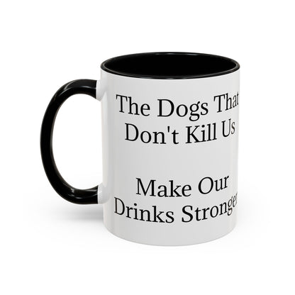 Drinks Stronger 2-Tone Coffee Mug