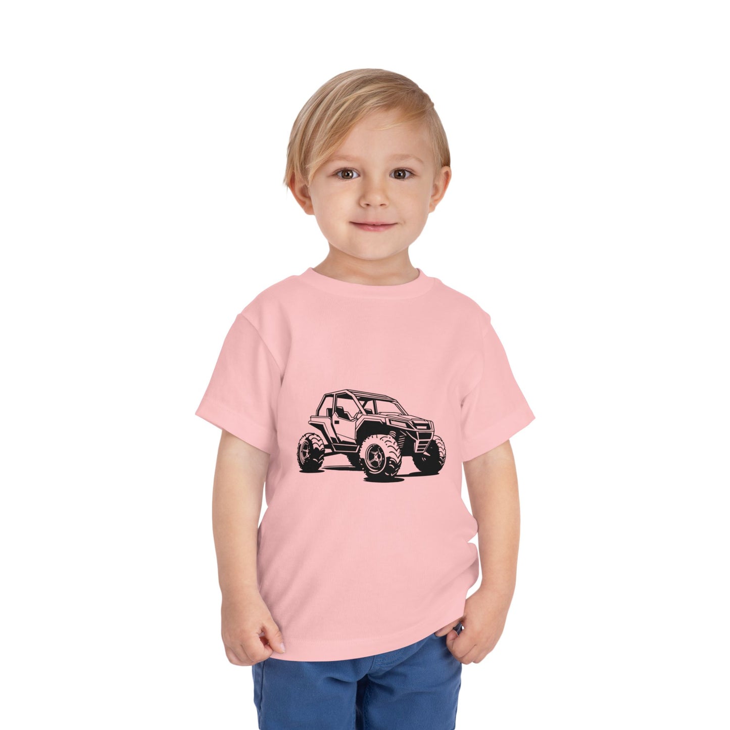 Off The Beaten Path Side By Side Toddler Unisex Short Sleeve Crewneck Tee