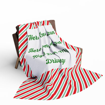 Here Comes Amazon Arctic Fleece Blanket