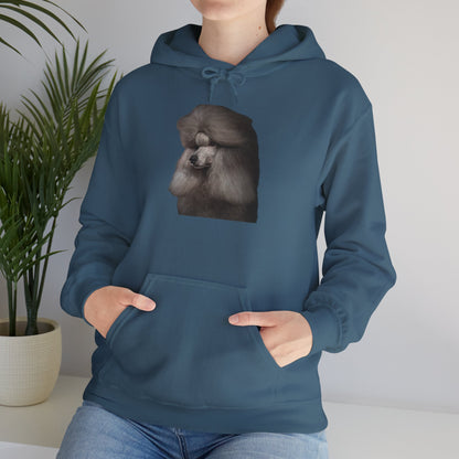 Poodle Head Unisex Hoodie