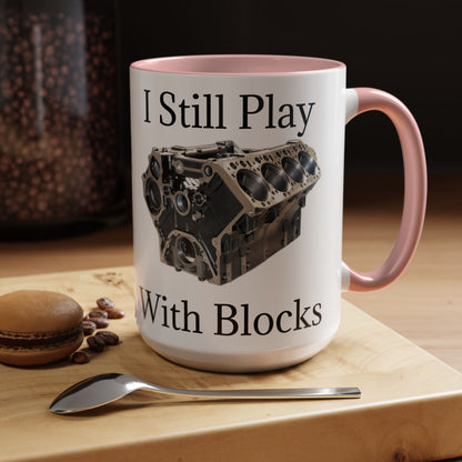 Play With Blocks 2-Tone Coffee Mug