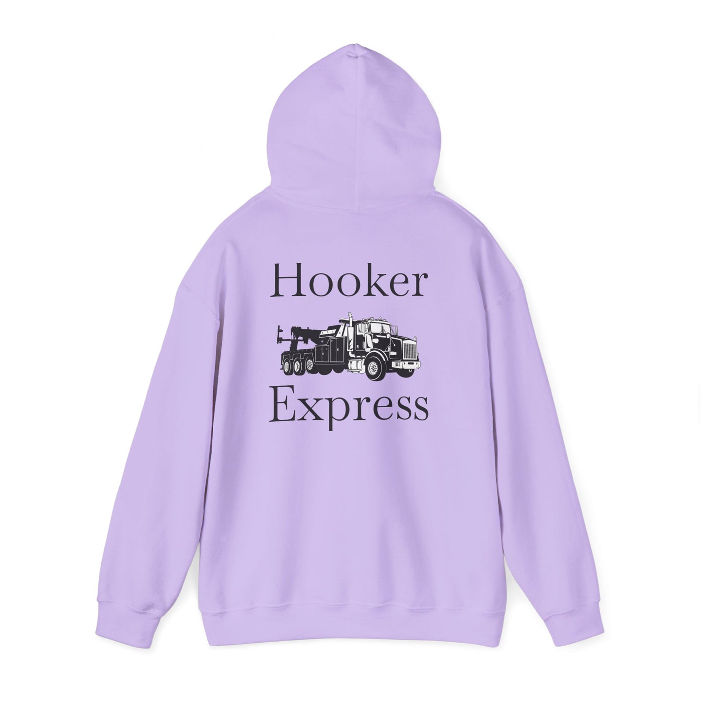 H**ker Express Heavy Tow Truck Unisex Hoodie