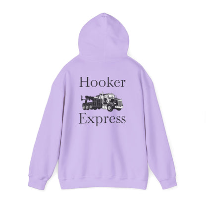 H**ker Express Heavy Tow Truck Unisex Hoodie