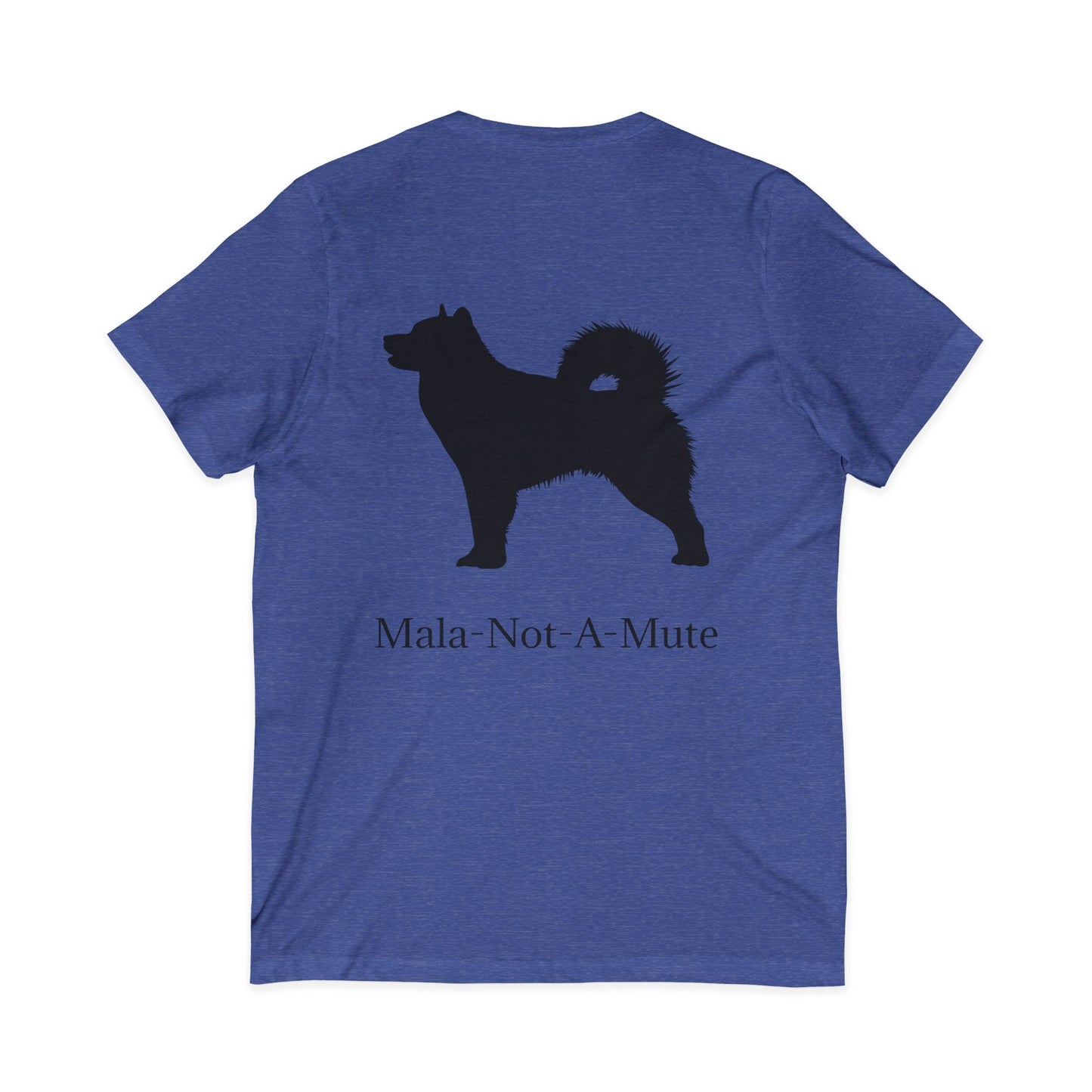 Mala-Not-A-Mute Unisex Short Sleeve V-Neck Tee