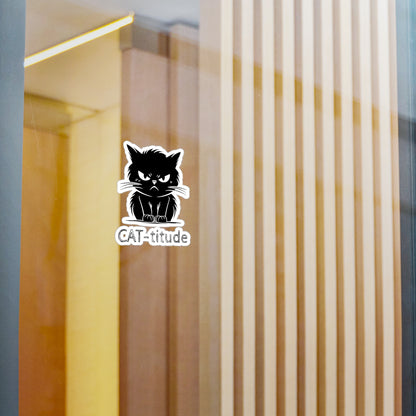 CAT-titude Vinyl Decal