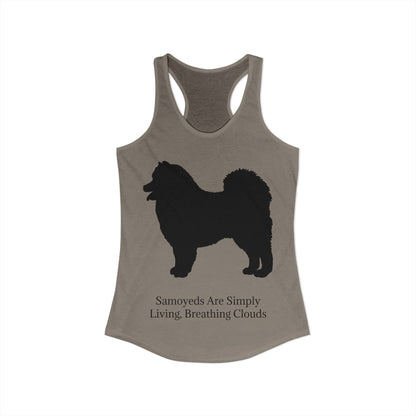 Clouds Women's Racerback Tank