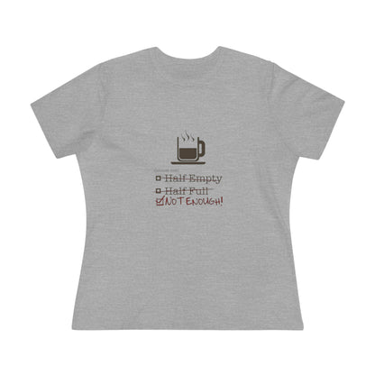 Not Enough Women's Short Sleeve Crewneck Tee