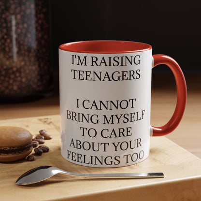 Raising Teenagers 2-Tone Coffee Mug