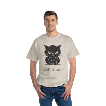 CAT-titude Men's Short-Sleeve Crewneck Tee