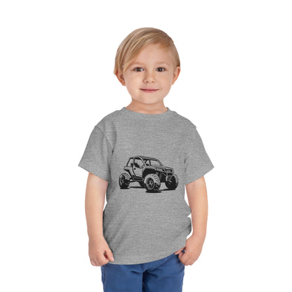 Off The Beaten Path Side By Side Toddler Unisex Short Sleeve Crewneck Tee