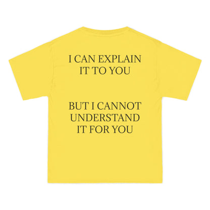 I Cannot Understand It For You Men's Short-Sleeve Crewneck Tee