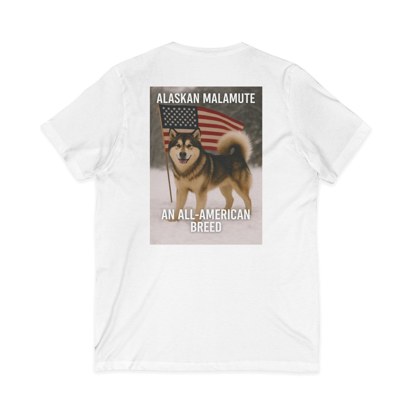 All-American Breed Unisex Short Sleeve V-Neck Tee