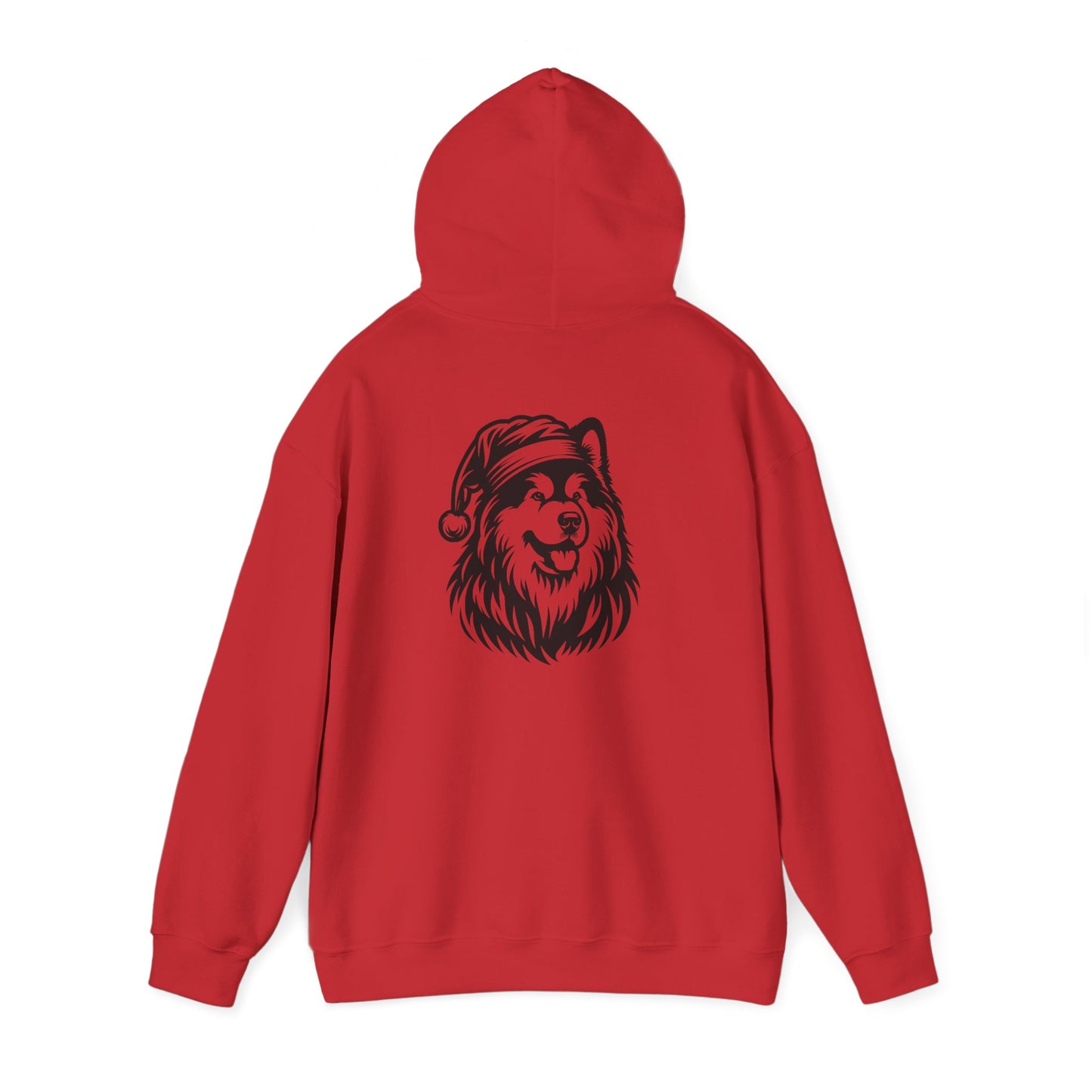 Santa Paws Malamute Unisex Hoodie